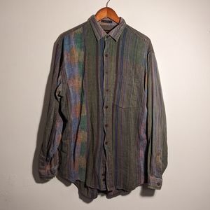 vintage button up